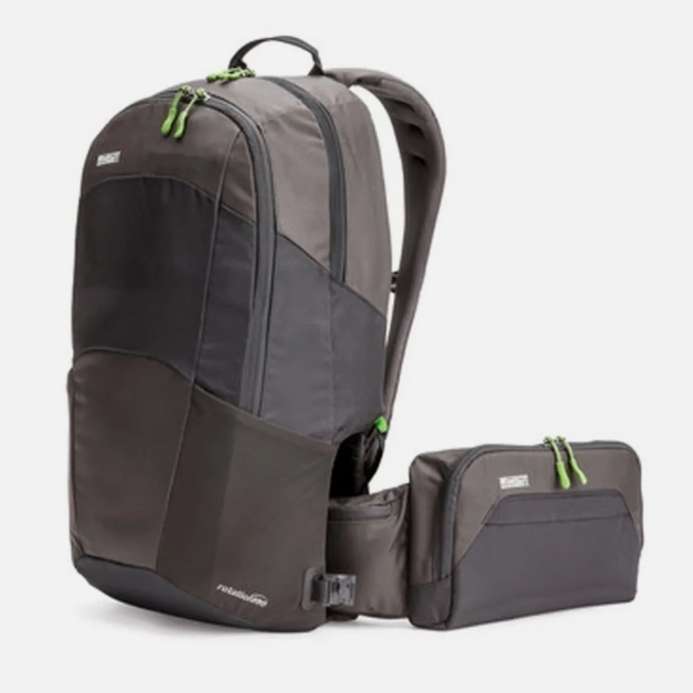 Mindshift Gear Rotation180 camera gear backpack gray/black/green Fanny pack